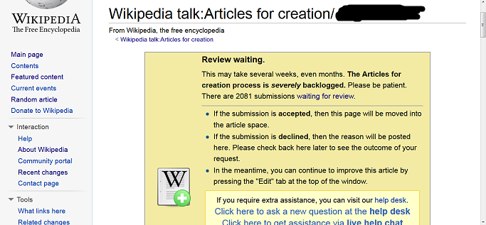 Get An Article Approved By Wikipedia