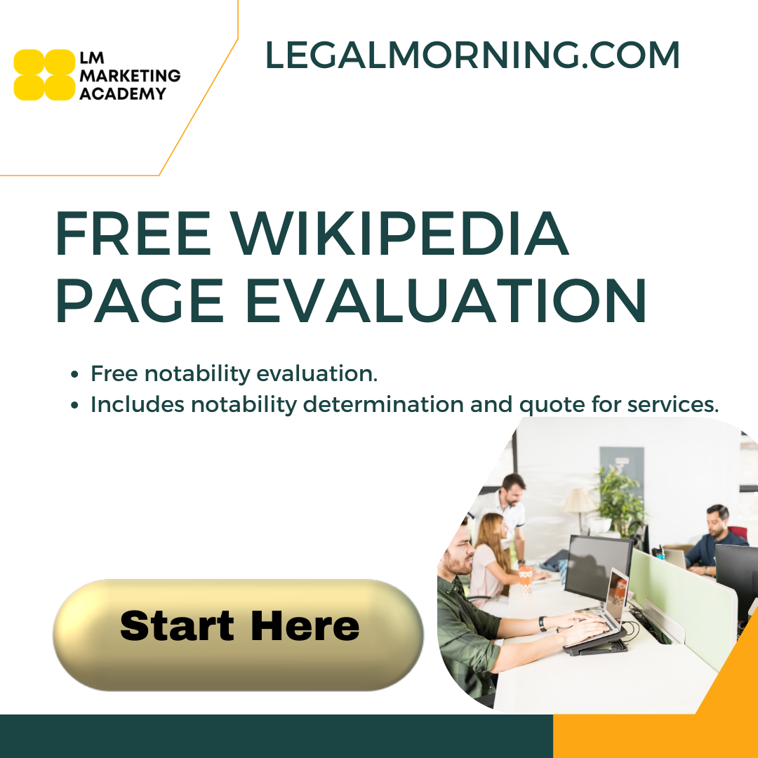 Notable for Wikipedia