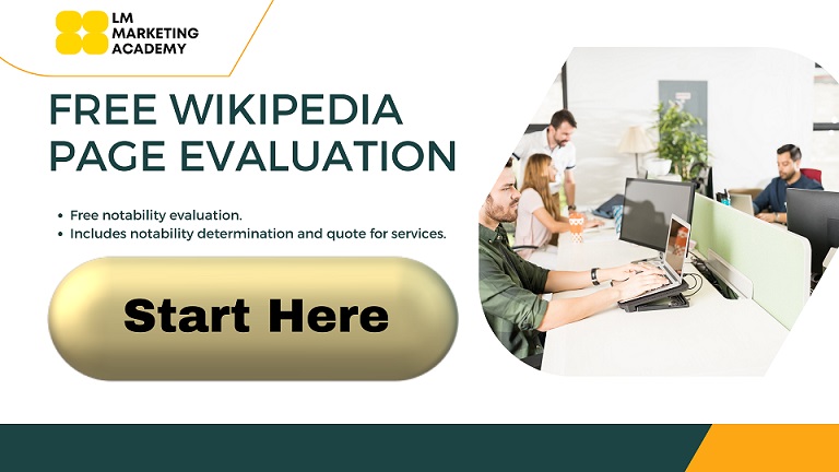 Free Wikipedia Page Creation evaluation.