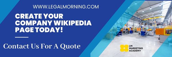 Hire a Wikipedia writer to create a company Wikipedia page